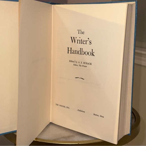 “The Writer’s Handbook” edited by A. S. Burack (1959, The Writer Inc.) - Picture 5 of 10